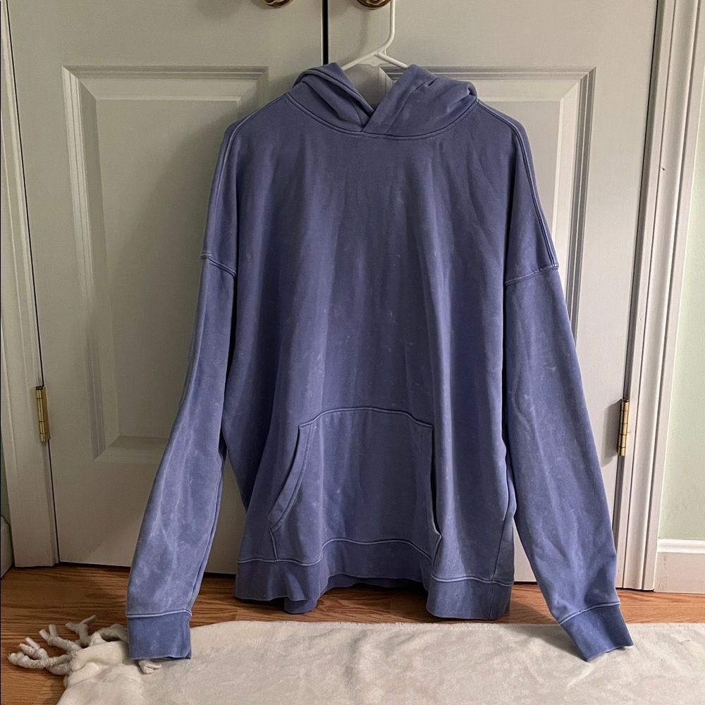 NWOT HWD Halfway Dead distressed hoodie